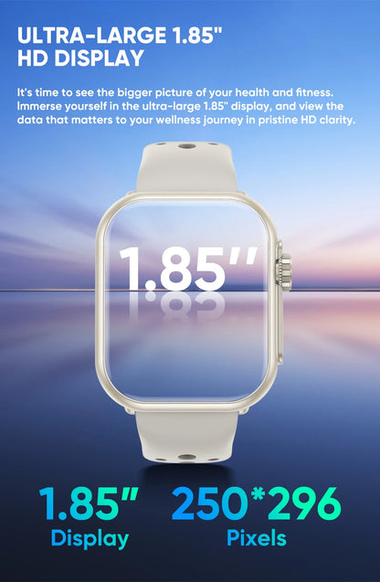 Ultra 2 SE Smart Watch - 1000mAh AMOLED GPS Fitness Tracker with Heart Rate Monitor & HD Calling for iOS & Android