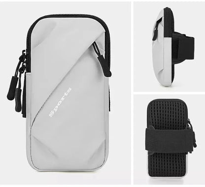 Universal Waterproof Sports Armband - PU Running Phone Holder for iPhone & Samsung - Jogging Arm Bag Accessory
