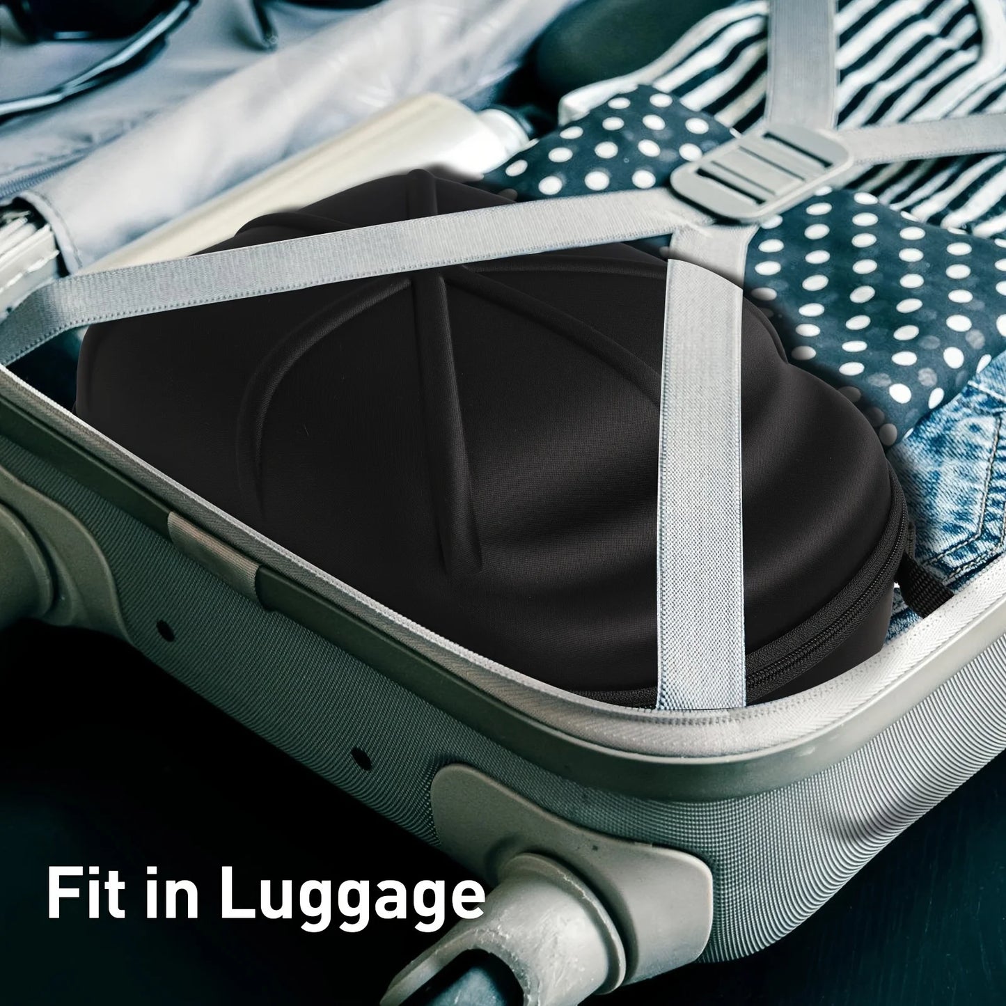 Baseball Cap Travel Case EVA Storage Carrier Bag Hat Protector Box for Travel Display Organization