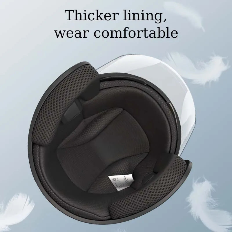 Full Face Modular Flip-Up Motorcycle Helmet - Dual Visor Anti-Fog Design for Men & Women (4 Colors)