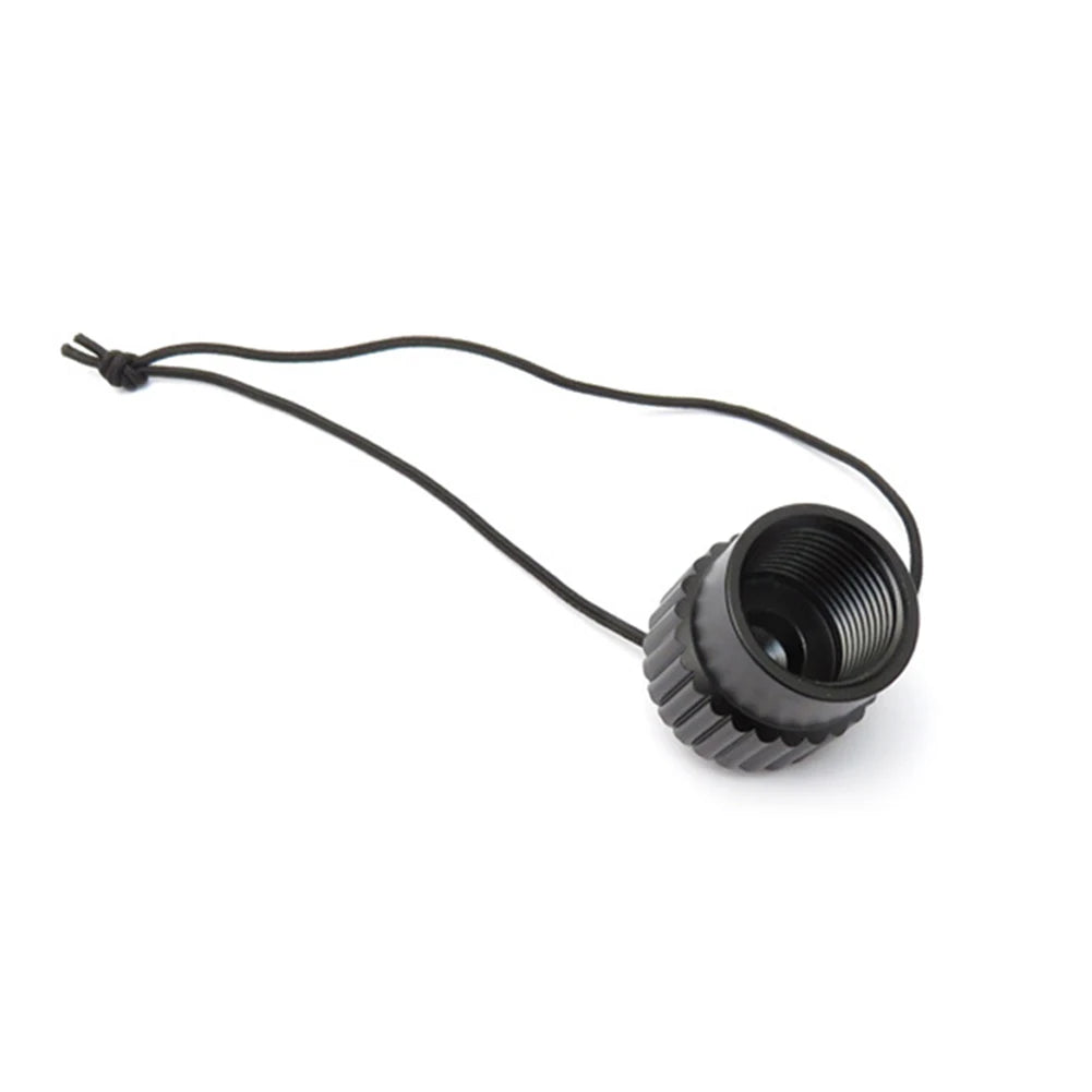 Aluminum DIN Tank Valve Dust Protection Cap - Scuba Diving Threaded Cover Plug with Multicolor Options (1 Piece)