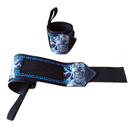 Professional Weightlifting Wrist Straps - Gym Support Equipment for Strength Training (1 Pair)