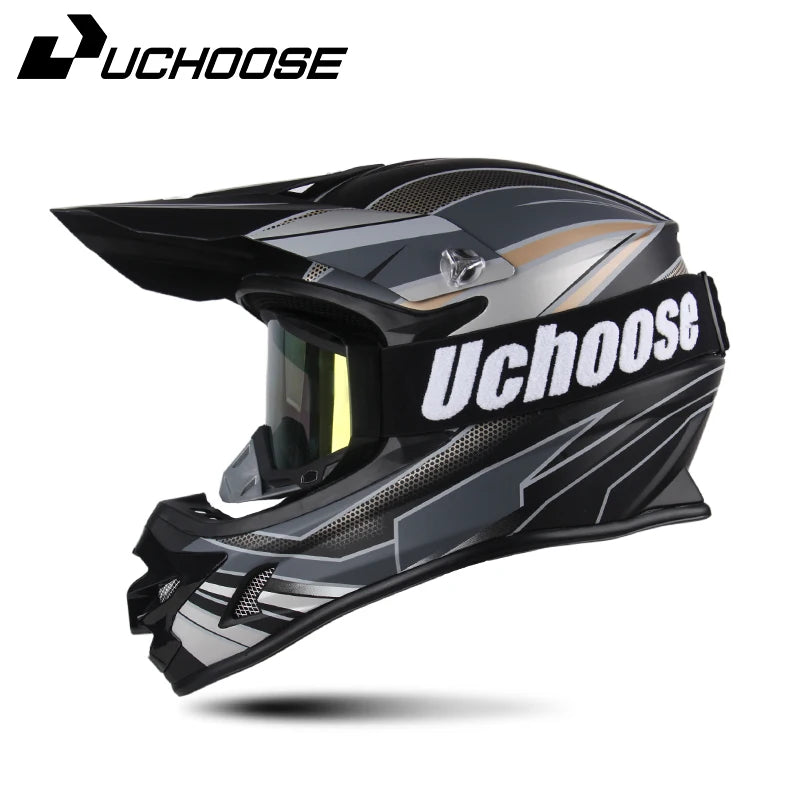 DOT Approved Motocross Helmet - Off-Road Racing Helmet for Men & Women (Downhill, Enduro, Cross)