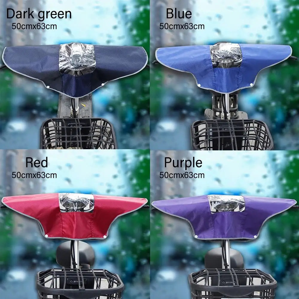 Motorcycle Dashboard Cover - Universal Waterproof Dustproof Sun Protection for Electric Bikes and Motorcycles