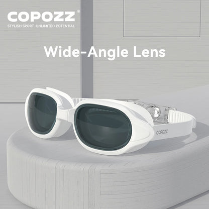 Prescription Swimming Goggles with Anti-Fog UV Protection - Myopia Diopter Swim Eyewear
