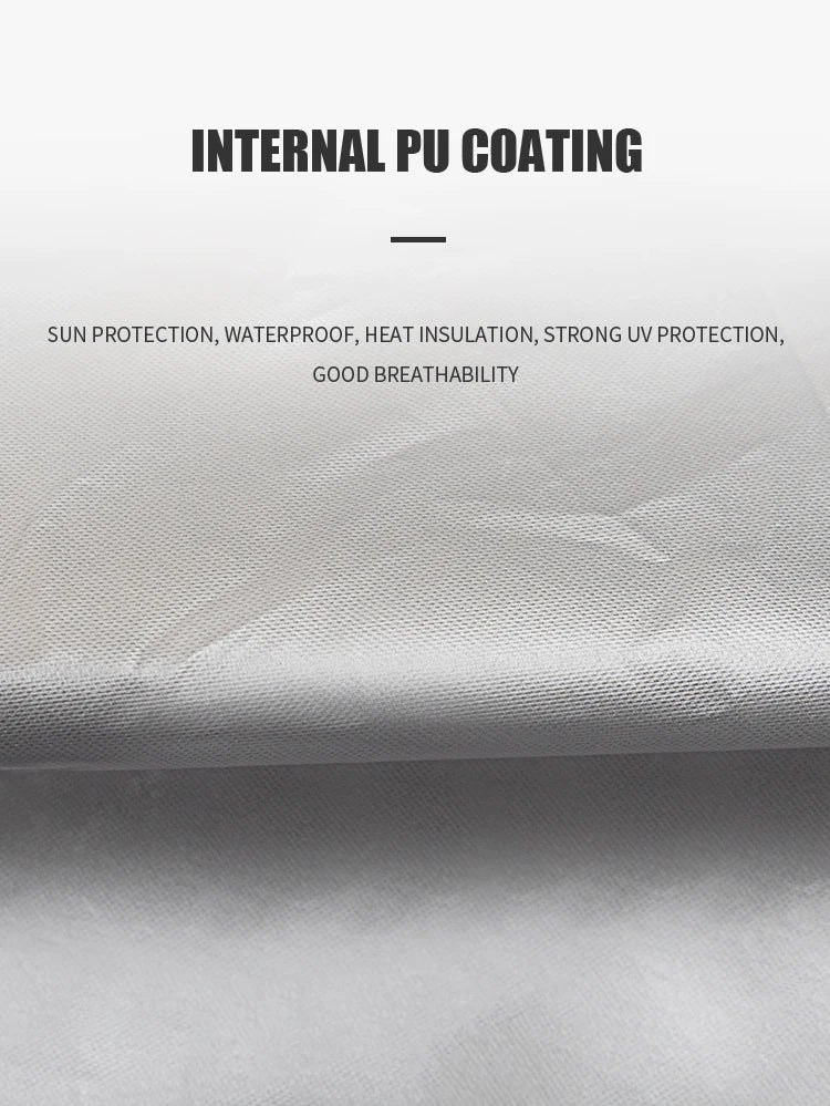 Kayak Protective Cover - Waterproof Dustproof UV-Resistant Storage Cover for Kayaks, Canoes, and Surfboards