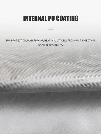 Kayak Protective Cover - Waterproof Dustproof UV-Resistant Storage Cover for Kayaks, Canoes, and Surfboards