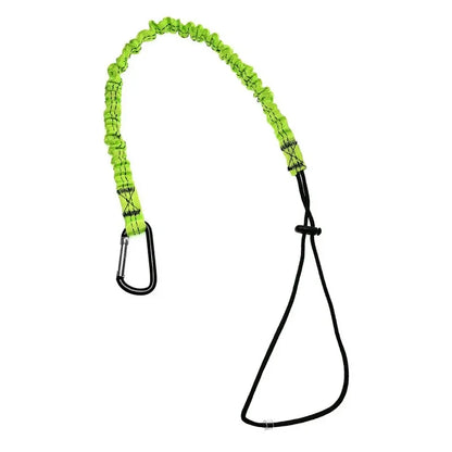 Heavy-Duty Safety Harness for Aerial Work - Elastic Buffer Sling Belt with Anti-Fall Carabiner Hook and Rope Protection System