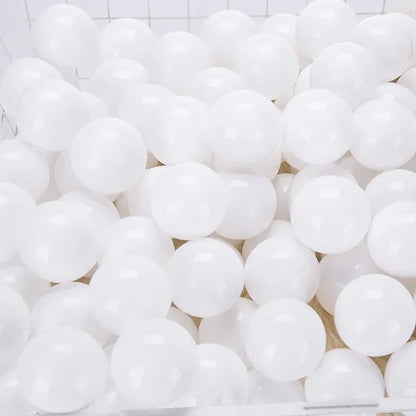 Colorful Ocean Ball Pit Balls - Eco-Friendly Non-Toxic Plastic Play Balls 5.5cm (50pcs Love & Star Shapes)