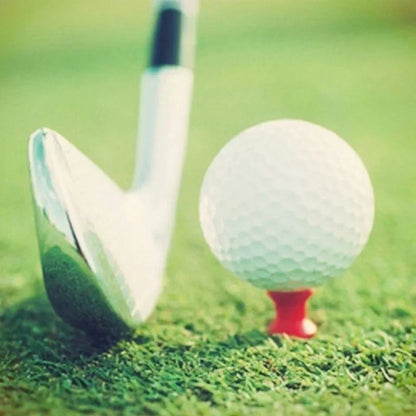 Premium Plastic Golf Tees - 50 Pack, 30mm Height