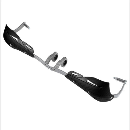 Motorcycle Handlebar Hand Guard Shield Protector - Universal Fit for Yamaha, Triumph Tiger, Honda, KTM