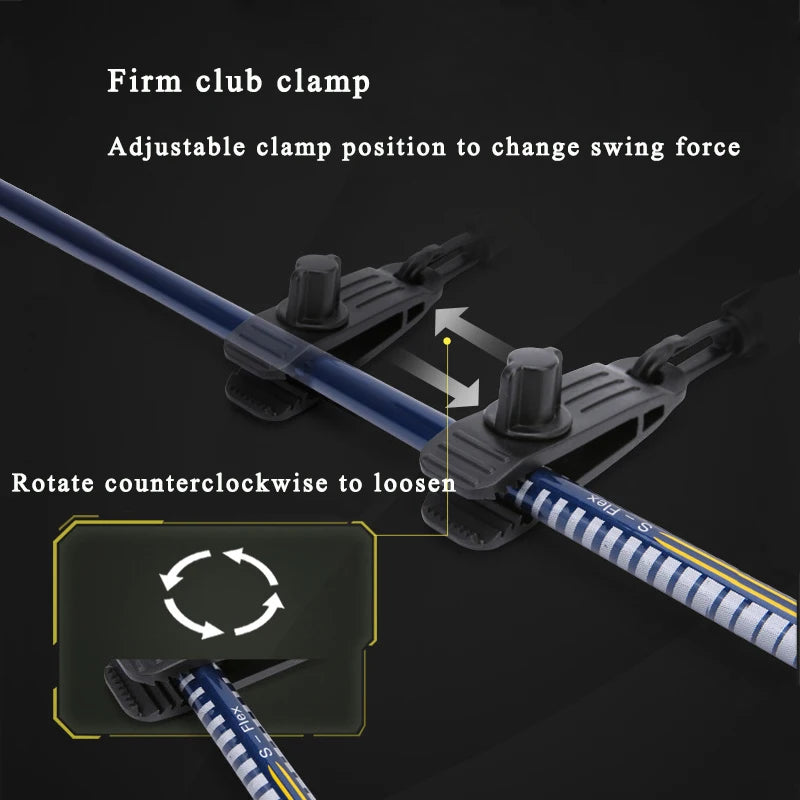 PGM Golf Swing Training Aid - Elastic Resistance Rope for Strength & Swing Practice - Beginner Golf Equipment (1pc)