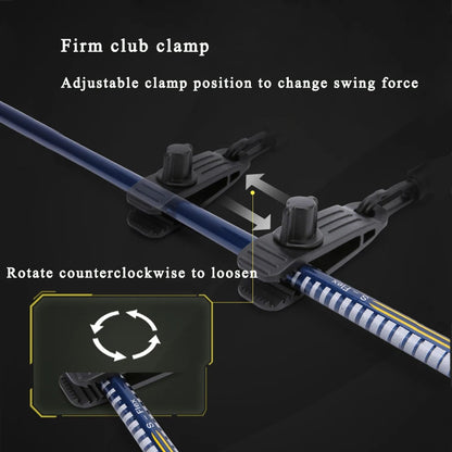 PGM Golf Swing Training Aid - Elastic Resistance Rope for Strength & Swing Practice - Beginner Golf Equipment (1pc)