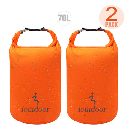 Waterproof Dry Bag 10L - Lightweight Combo Wet/Dry Bag for Kayaking Swimming Fishing Rafting - 210T Polyester