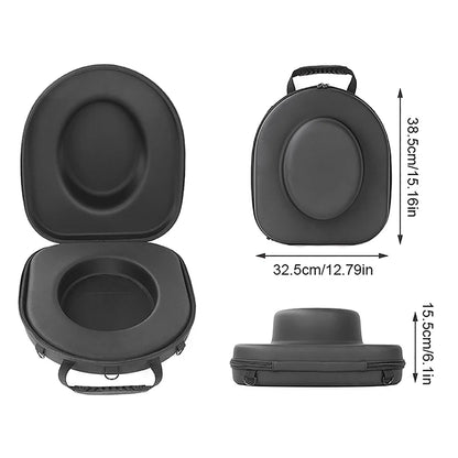 EVA Hat Storage Box Travel Case Durable Carrying Bag for Cowboy Fedora Baseball Felt Hats Crushproof Organizer