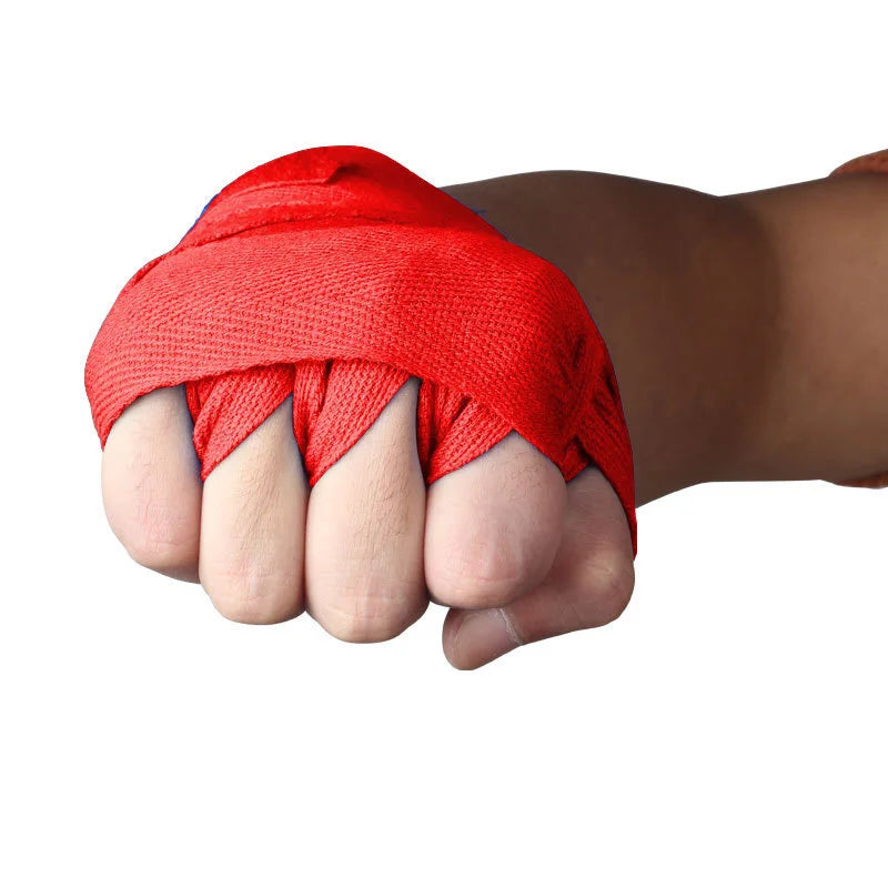Cotton Boxing Hand Wraps - 2-Pack, Multiple Lengths (1.5M/2M/3M/5M) for MMA, Muay Thai, Kickboxing & Martial Arts Training