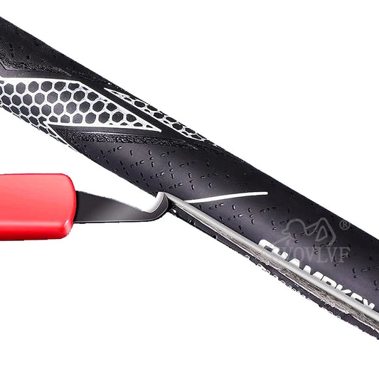 Golf Re-Gripping Hook Knife - Retractable Carbon Steel Blade Tool for Club Grip Replacement