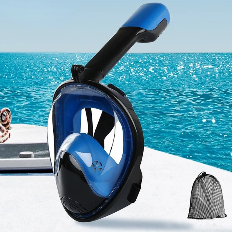 Full Face Diving & Snorkeling Mask – Anti-Fog, Waterproof | Adults & Kids