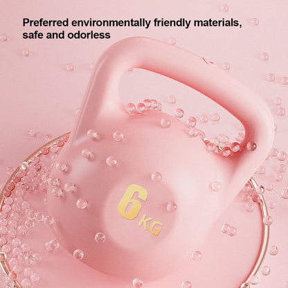 Water-Filled Soft Kettlebell 4/6KG - Anti-Slip Grip Hand Weight for Home Workouts & Muscle Training