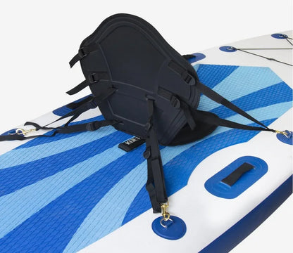 SUP Paddleboard Seat - Adjustable Padded Backrest for Kayaking, Canoeing & Fishing (Waterproof & Foldable)