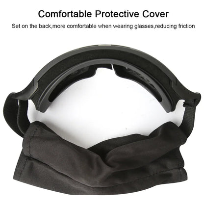 Tactical Airsoft Goggles - 3 Interchangeable Lens - Windproof Dustproof Protection for Shooting, Motocross, Motorcycle & Mountaineering