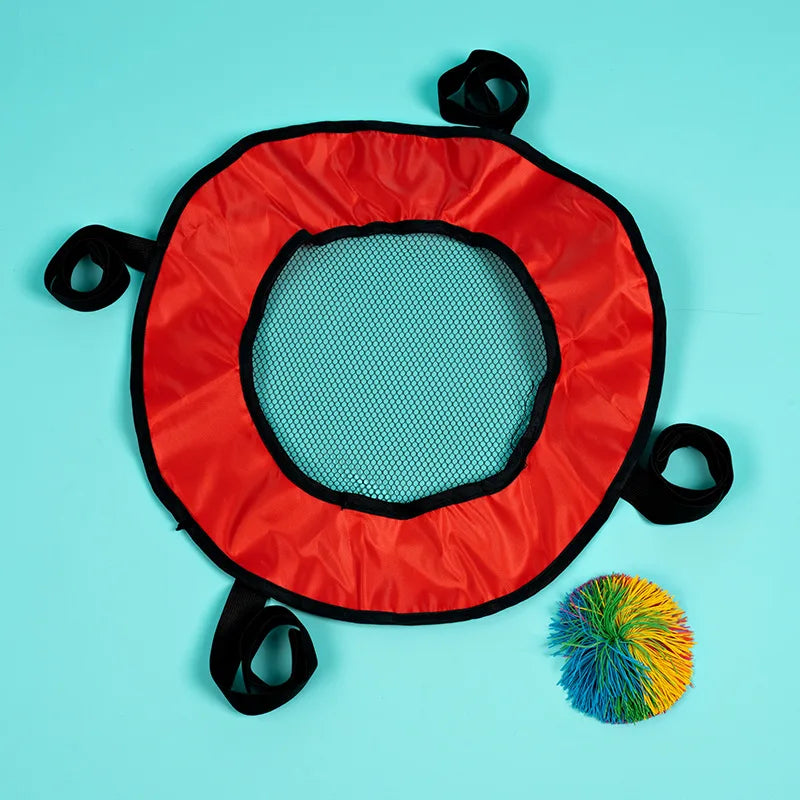 Two-Player Toss and Catch Ball Game - Parent-Child Interactive Outdoor Sensory Play Toy