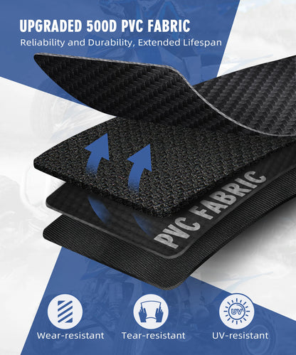 NICECNC Water-Resistant Front Fender Tool Bag for Yamaha YFZ 450 YFZ450R YFZ450X YFZ450SE - ATV Off-Road Storage Pack