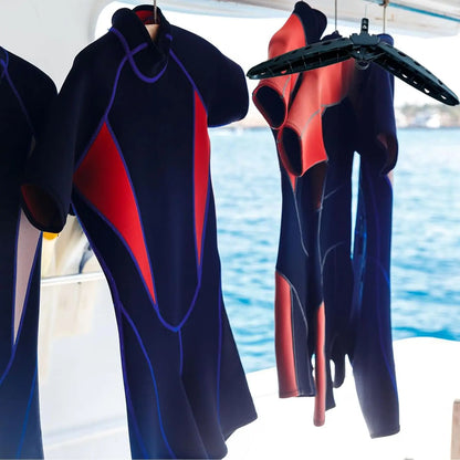 Foldable Wetsuit Hanger - Thickened Drying Rack for Diving and Surfing Gear (1/2/3-Pack Options)