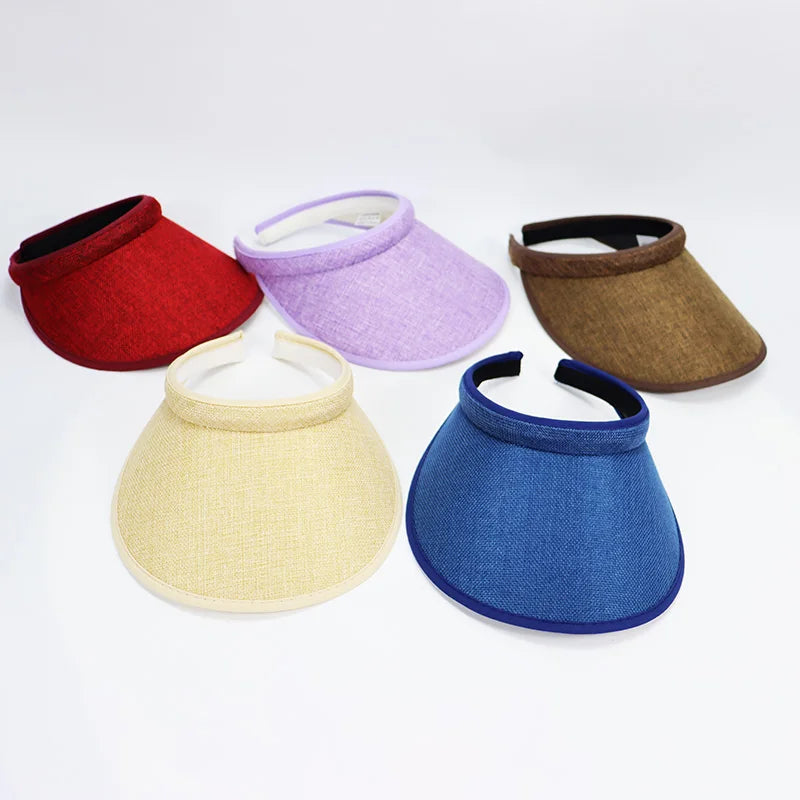 Women's Clip-On Sun Hat - Portable Outdoor Sports Cap