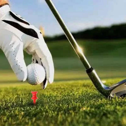 Premium Plastic Golf Tees - 50 Pack, 30mm Height