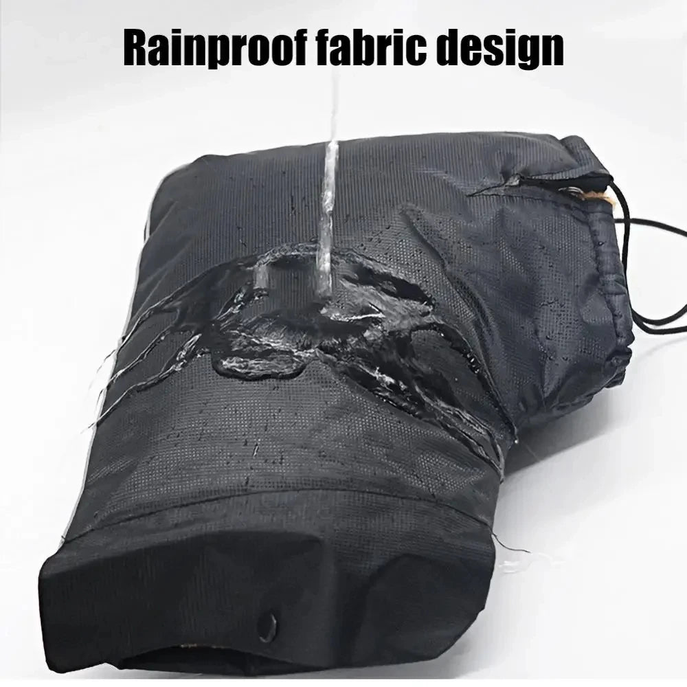 Winter Motorcycle Handlebar Muffs - Thick Warm Rainproof Gloves for Electric Scooter & Motorbike (2024)