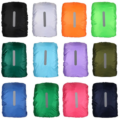 Waterproof Backpack Rain Cover - 20L-80L Reflective Outdoor Hiking Camping Bag Dust Cover for Men & Women