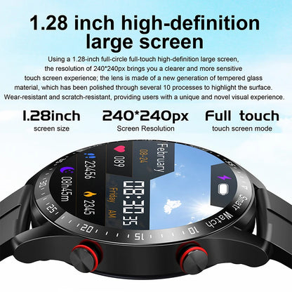 GT Series Smart Watch - HD Screen with Bluetooth Call, GPS Tracker, Heart Rate Monitor & IP68 Waterproof for Men & Women