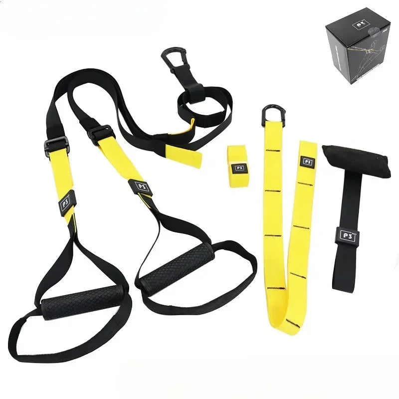 Suspension Training Strap System – Adjustable Full Body Resistance Bands for Strength and Fitness