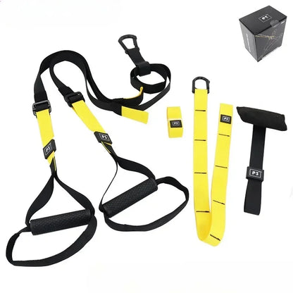 Suspension Training Strap System – Adjustable Full Body Resistance Bands for Strength and Fitness