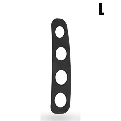 Silicone Basketball Shooting Trainer - Shot Lock Training Aid for Proper Form & Follow-Through - Sizes S/M/L