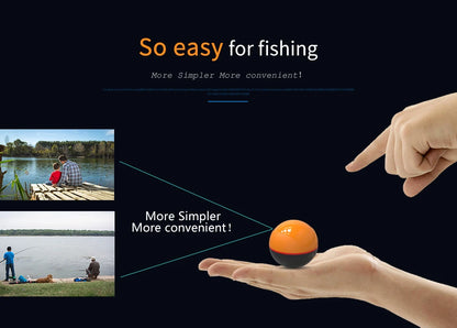 WiFi Fish Finder 100M - Wireless Sonar Echo Finder for Lake & Sea Fishing (iOS & Android)