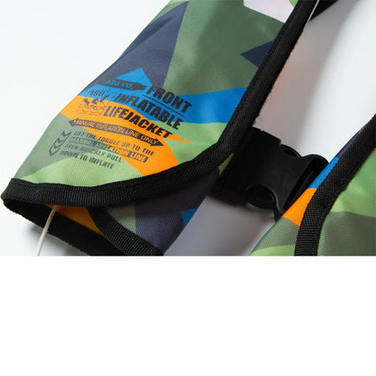 Adult Auto-Inflatable Life Jacket - Manual PFD 150N for Water Sports, Fishing & Rafting