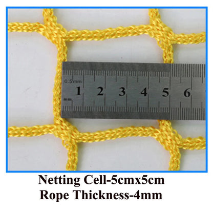 Heavy Duty Sports Practice Barrier Net - Multi-Purpose Nylon Safety Net for Golf, Soccer, Baseball & Balcony Protection