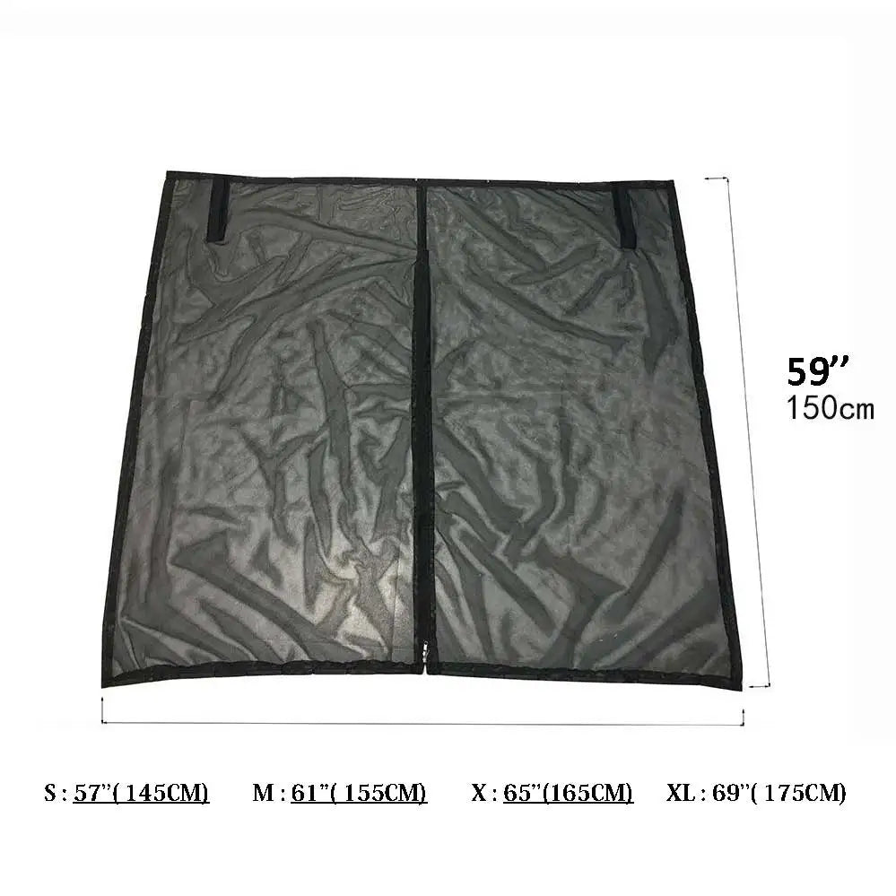 SUV & RV Tailgate Mosquito Net - Magnetic Mesh Curtain, Breathable & Eco-Friendly