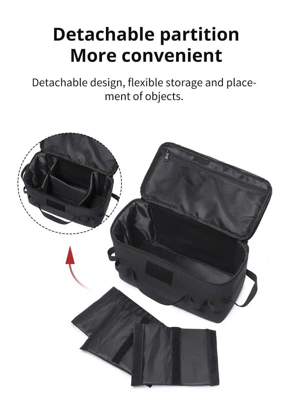 Large Capacity Camping Gas Canister Storage Bag - Multi-Purpose Outdoor Cookware & Ground Nail Tool Organizer Kit