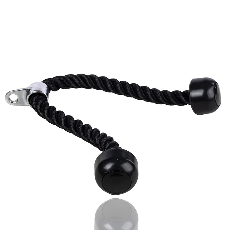 Multifunctional Triceps Rope - 70cm/90cm Cable Pulldown Machine Attachment for Home Gym - Full Body Strength Training for Biceps, Back & Muscle Exercise