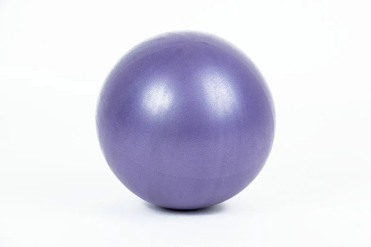 25cm Pilates Stability Ball - Premium PVC Exercise Ball for Yoga, Core Training & Balance
