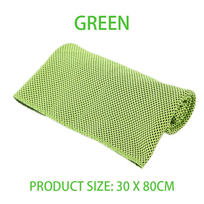 Quick-Dry Microfiber Sports Towel - Super Absorbent & Lightweight for Gym, Swimming, Yoga, Beach & Camping