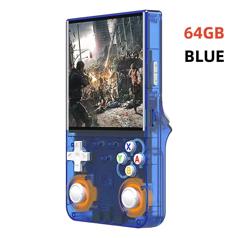 Retro Handheld Game Console R36S - 3.5" IPS Screen - 128GB Storage - Linux System - Portable Pocket Player (R36 Ultra/PRO)