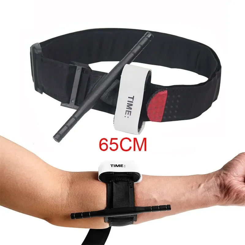 Tactical Combat Tourniquet - Military Grade Emergency Medical Equipment with Pen for First Aid & Outdoor Exploration