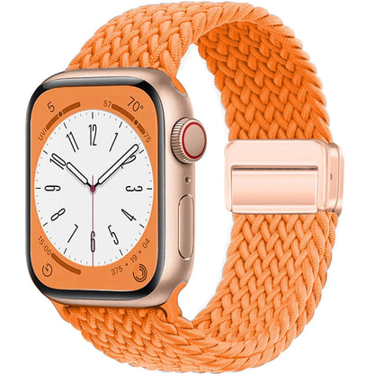 Magnetic Braided Strap Apple Watch Band - Universal Compatibility