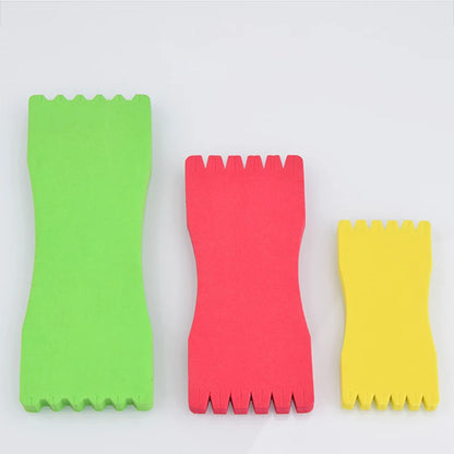 Fishing Line Winding Spools - 10 Pack Foam Rig Holders & Line Accessories (Random Colors)