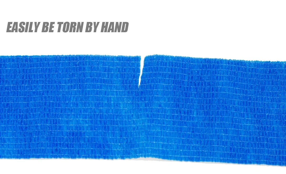 Self Adhesive Elastic Bandage Wrap 4.8m Camouflage Sport Tape Cohesive Support for Knee Finger Ankle Palm Multi-Pack