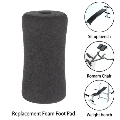 Professional Foot Foam Pads & Foam Rollers Kit for Workout Machines